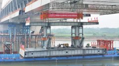 昌九高铁扬子洲赣江公铁大桥西支主桥最